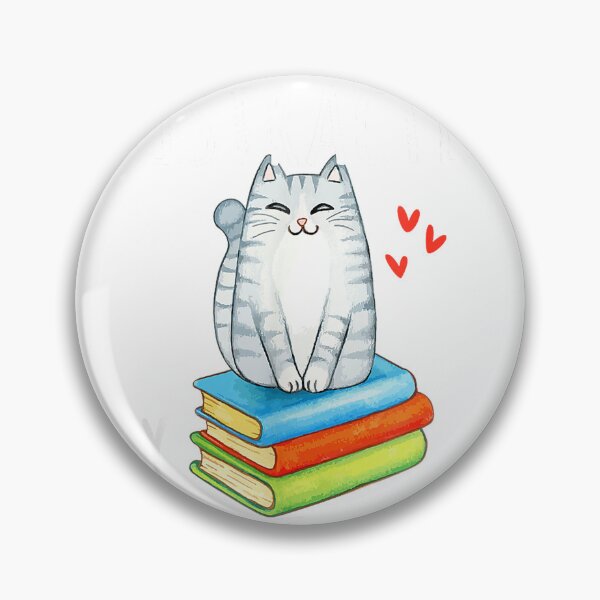 Item preview, Easily Distracted by Cats and Books - Funny Cat & Book Lover T-Shirt Small designed and sold by kevincuellar.