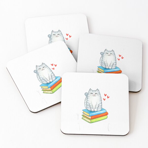 Item preview, Easily Distracted by Cats and Books - Funny Cat & Book Lover T-Shirt Small designed and sold by kevincuellar.