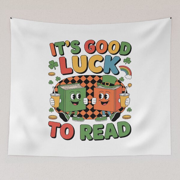 Item preview, It's Good Luck To Read  Librarian Lucky Book designed and sold by grounabslaninal.