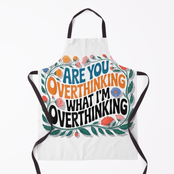 Item preview, are You Overthinking What I'm Overthinking Floral T-Shirt designed and sold by RKdrawings.