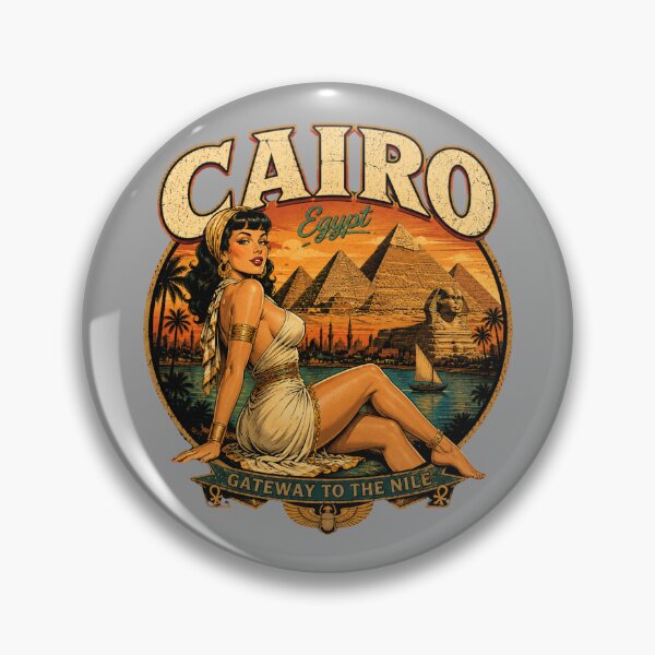 Item preview, PINUP CAIRO EGYPT Variant 03 designed and sold by PINDROPPA.