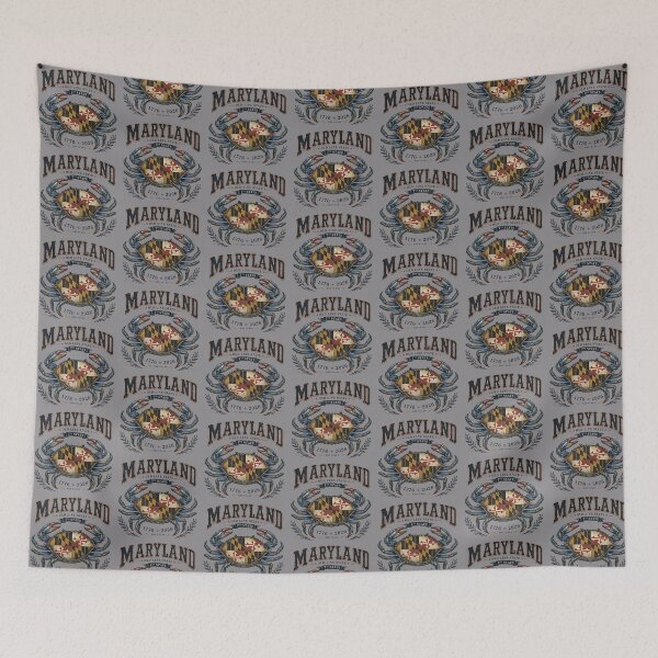 Item preview, Maryland 250th Anniversary Vintage Blue Crab Heritage designed and sold by rygenr8.