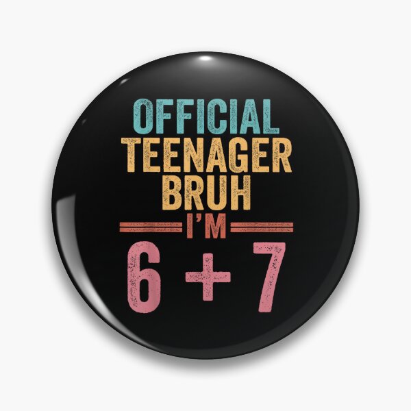 Aperçu de l'œuvre 13e anniversaire Garçons Officiel Adolescent Six Seven 6+7 Anniversaire créée et vendue par JanetteNWillis.