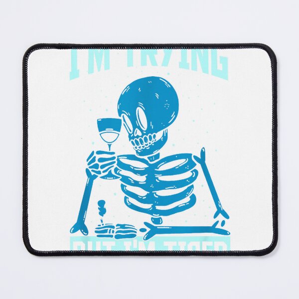 Item preview, Exhausted Tired Tiredness Funny I'm Trying But I'm Tired T-Shirt designed and sold by kevincuellar.