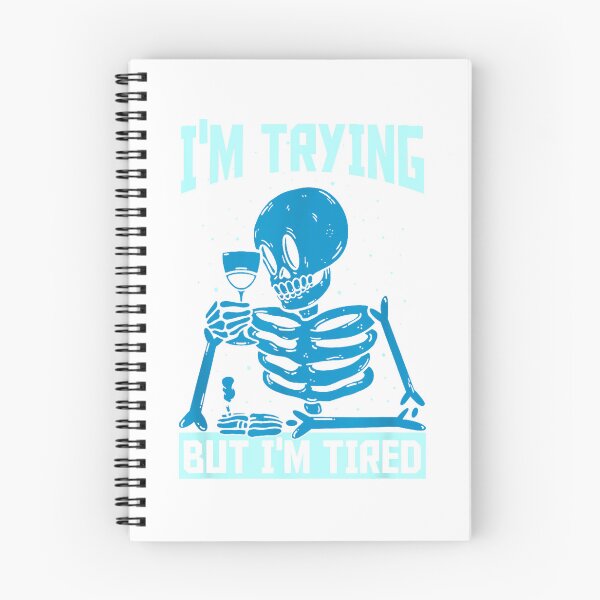 Item preview, Exhausted Tired Tiredness Funny I'm Trying But I'm Tired T-Shirt designed and sold by kevincuellar.