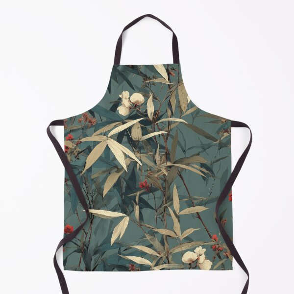 Artikelvorschau, Nahtloses botanisches Muster – Vintage-Stil, japanischer Beige-Salbei-Türkis entworfen und verkauft von AmoebaPress.