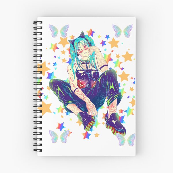Item preview, Arte anime ciberpunk estilo Y2K vanguardista designed and sold by CUTE_CAT ⭐⭐⭐⭐⭐.