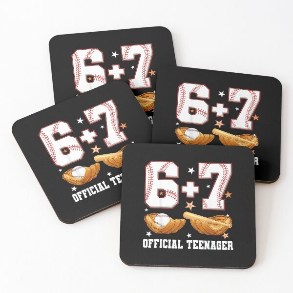Item preview, 6+7 13 Year Old Official Teenager Baseball Boy 13th Birthday designed and sold by JanetteNWillis.