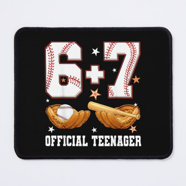 Item preview, 6+7 13 Year Old Official Teenager Baseball Boy 13th Birthday designed and sold by JanetteNWillis.