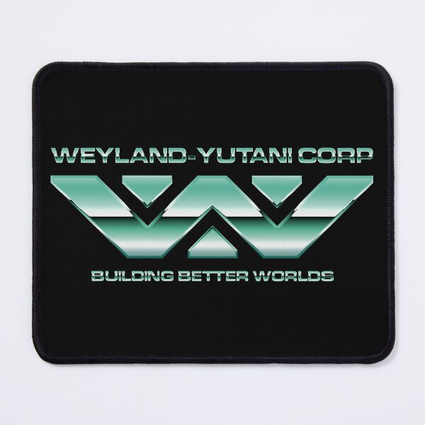 Item preview, Weyland Yutani Corp Metallic Logo Alien designed and sold by Power Up Prints.