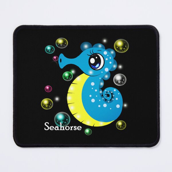 Item preview, Colorful Bubble Seahorse designed and sold by Shirley cute art .