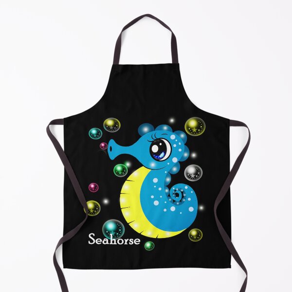 Item preview, Colorful Bubble Seahorse designed and sold by Shirley cute art .