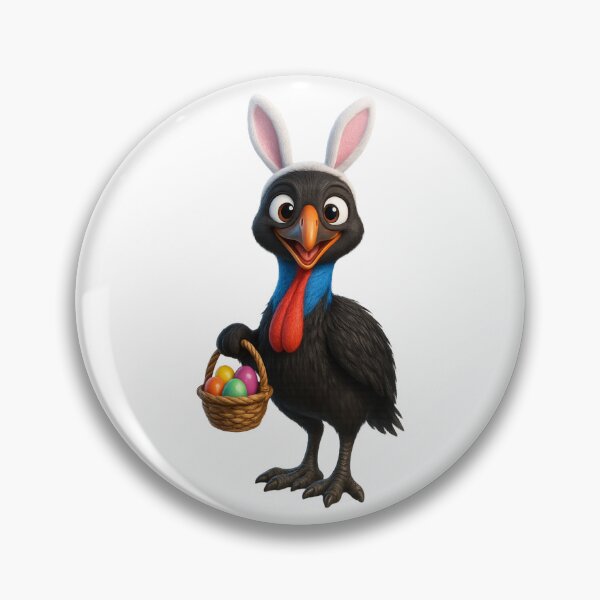 Item preview, Easter Southern Cassowary designed and sold by Sillytoe.