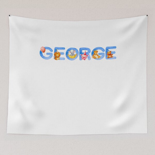Item preview, DREAMLIT NAMES COLLECTION – ✨ GEORGE✨ – Cute Storybook Dream Animals designed and sold by WheelieGdArt.