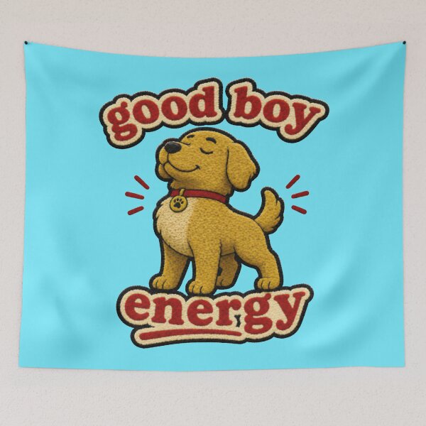 Item preview, Good Boy Energy Funny Dog designed and sold by IGLCreative.