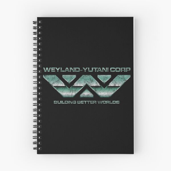 Item preview, Weyland Yutani Corp Metallic Logo Alien Distressed designed and sold by Power Up Prints.