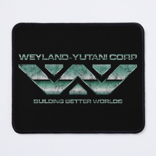 Item preview, Weyland Yutani Corp Metallic Logo Alien Distressed designed and sold by Power Up Prints.
