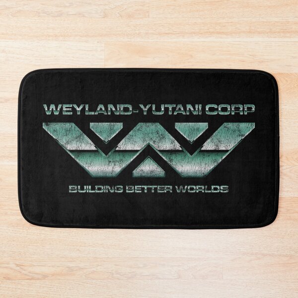 Item preview, Weyland Yutani Corp Metallic Logo Alien Distressed designed and sold by Power Up Prints.