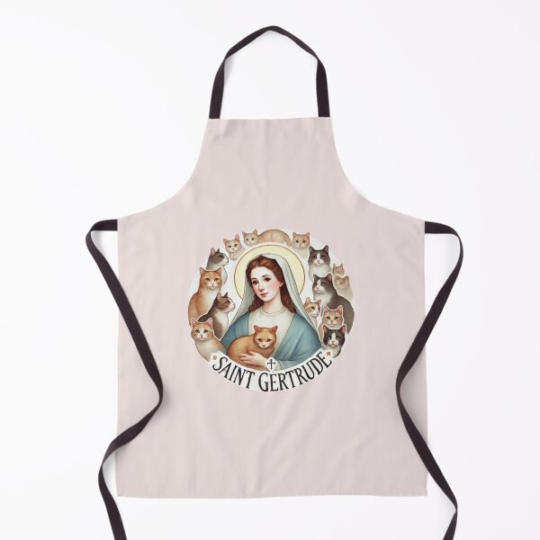 Item preview, Saint Gertrude Patron Saint of Cats 2 designed and sold by SalterDesigns.