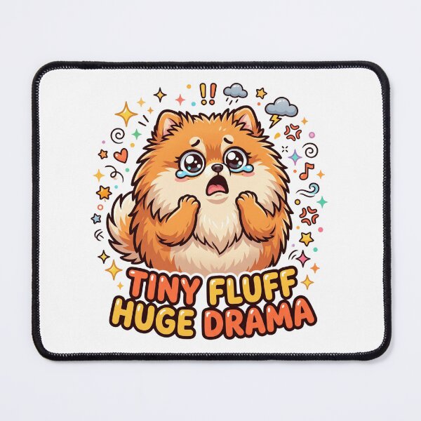 Item preview, Funny Pomeranian Meme Artwork designed and sold by pradeepvisuals.