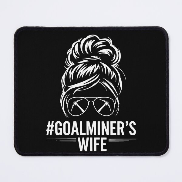 Item preview, Coal Miner's Wife Messy Bun Coal Miner Wife Of A Coal Miner designed and sold by snugglee.