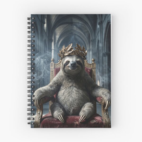 Item preview, Coronation of Sloth King designed and sold by Tridentulus.