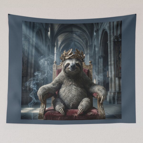 Item preview, Coronation of Sloth King designed and sold by Tridentulus.