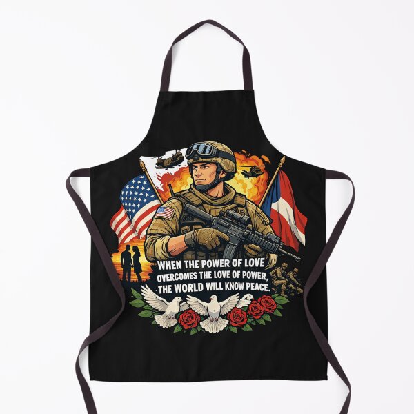Item preview, Uniformed Protector Doves Roses National Symbol designed and sold by Tsugraf Designs.