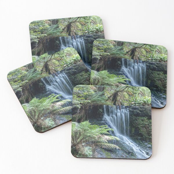 Item preview, Green Ferns and Waterfall designed and sold by Nightscapes.