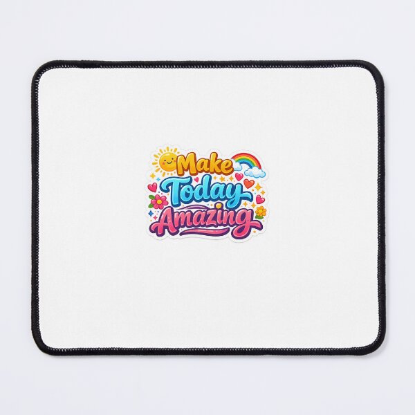 Item preview, Make Today Amazing Cute Motivational Sticker designed and sold by Designvexo.