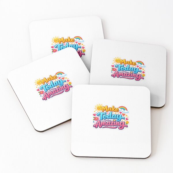 Item preview, Make Today Amazing Cute Motivational Sticker designed and sold by Designvexo.