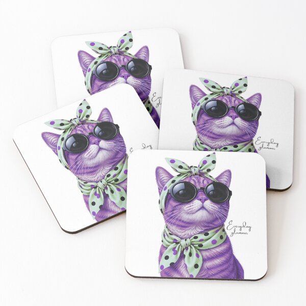 Item preview, Glamorous Cat designed and sold by LeAnimalChic.