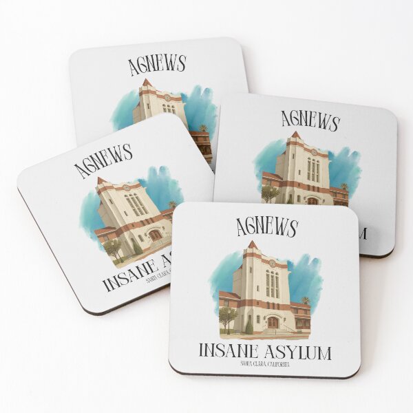 Item preview, Agnews Insane Asylum (Santa Clara, California) Art Style designed and sold by GhostlyWorld.