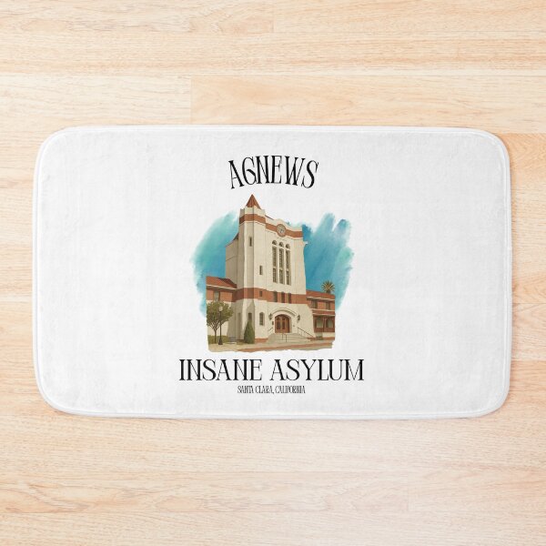 Item preview, Agnews Insane Asylum (Santa Clara, California) Art Style designed and sold by GhostlyWorld.