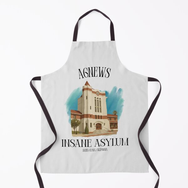 Item preview, Agnews Insane Asylum (Santa Clara, California) Art Style designed and sold by GhostlyWorld.