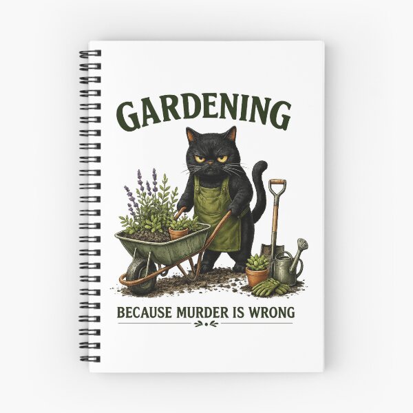 Item preview, Gardening Because Murder Is Wrong designed and sold by RamneekFraty.