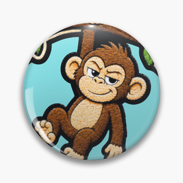 Item preview, Hangin Around Funny Monkey Pun designed and sold by IGLCreative.