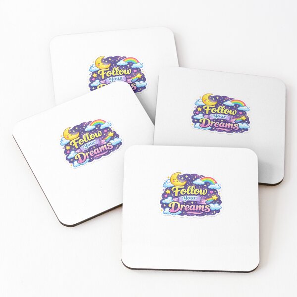 Item preview, Follow Your Dreams Cute Aesthetic Sticker designed and sold by Designvexo.