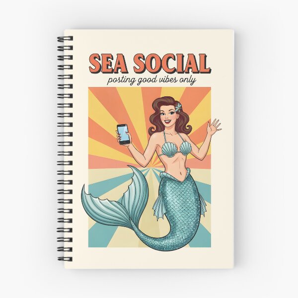 Aperçu de l'œuvre Sea Social – Que des ondes positives créée et vendue par Sea Gem.