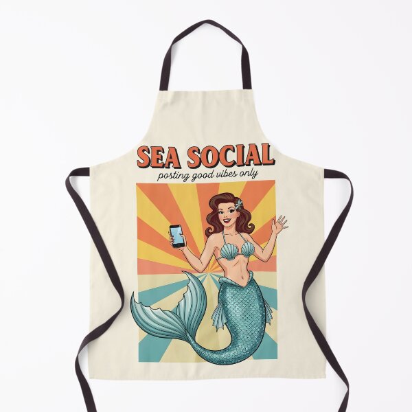 Item preview, Sea Social – Posting Good Vibes Only designed and sold by Sea Gem.