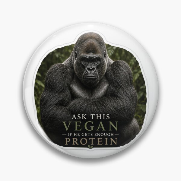 Item preview, Ask this vegan if he gets enough protein designed and sold by vegan4lyfe.