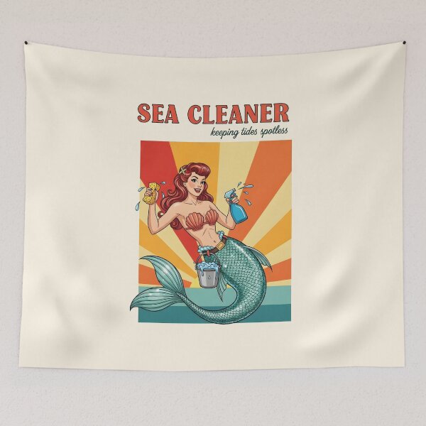Item preview, Sea Cleaner – Keeping Tides Spotless designed and sold by Sea Gem.