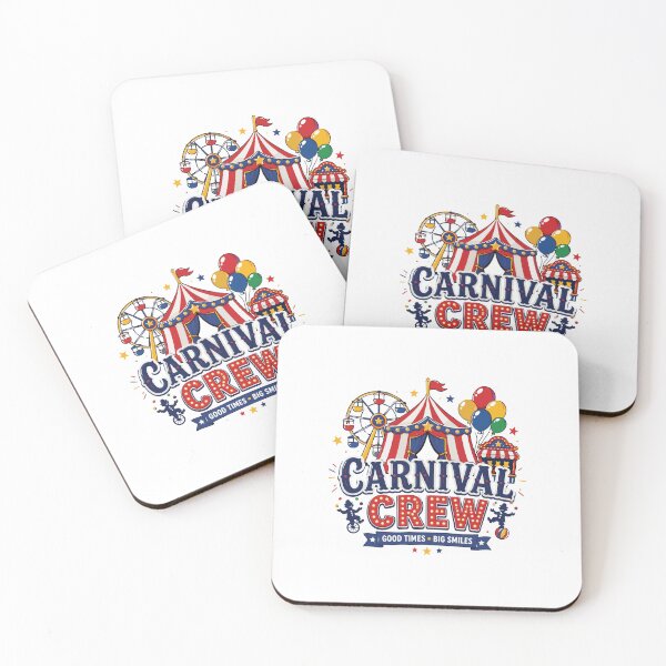 Item preview, Carnival Crew Funny Circus Theme Party Retro Carnival Design designed and sold by kiralynstration.