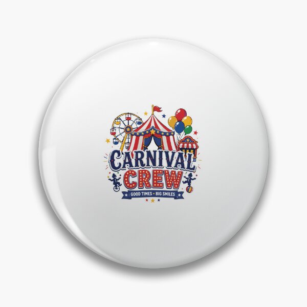 Item preview, Carnival Crew Funny Circus Theme Party Retro Carnival Design designed and sold by kiralynstration.