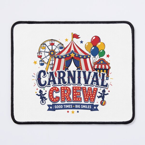 Item preview, Carnival Crew Funny Circus Theme Party Retro Carnival Design designed and sold by kiralynstration.