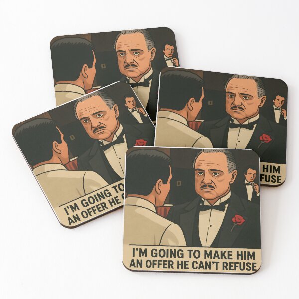 Item preview, I'm Gonna Make Him An Offer He Can't Refuse - Godfather Comic Art designed and sold by Greemo03.