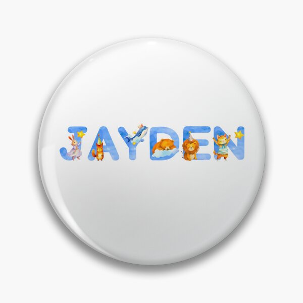 Item preview, DREAMLIT NAMES COLLECTION – ✨ JAYDEN ✨ – Cute Storybook Dream Animals designed and sold by WheelieGdArt.