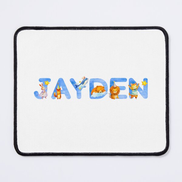 Item preview, DREAMLIT NAMES COLLECTION – ✨ JAYDEN ✨ – Cute Storybook Dream Animals designed and sold by WheelieGdArt.