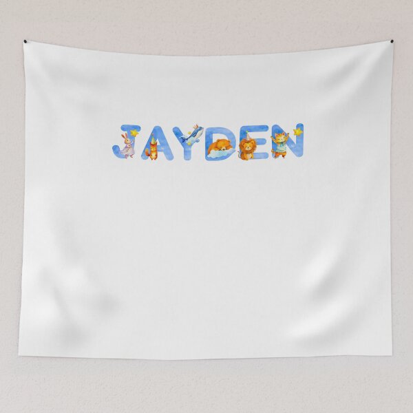 Item preview, DREAMLIT NAMES COLLECTION – ✨ JAYDEN ✨ – Cute Storybook Dream Animals designed and sold by WheelieGdArt.