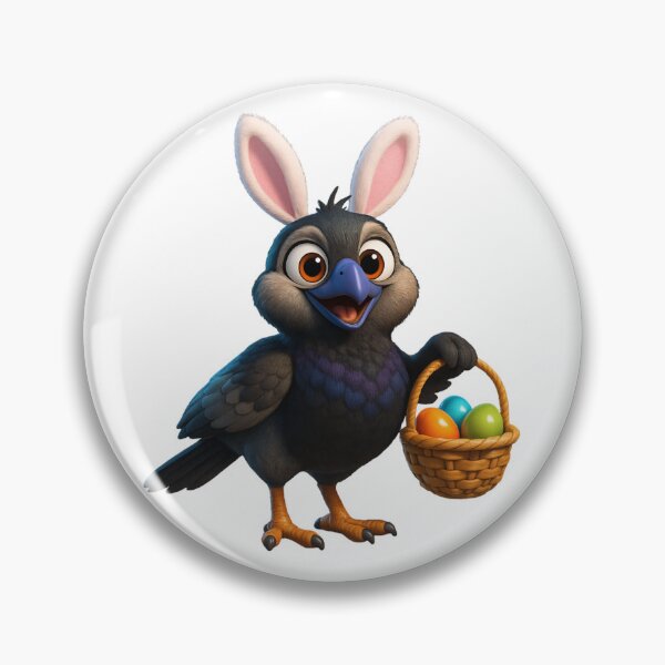 Item preview, Easter Grey-Winged Trumpeter designed and sold by Sillytoe.
